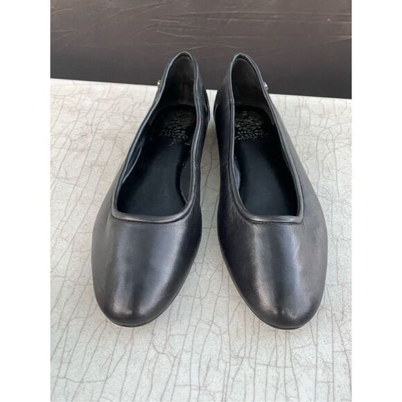 Vince Camuto Minndy Casual Flat womens Ballet Flat black leather - Picture 2 of 11